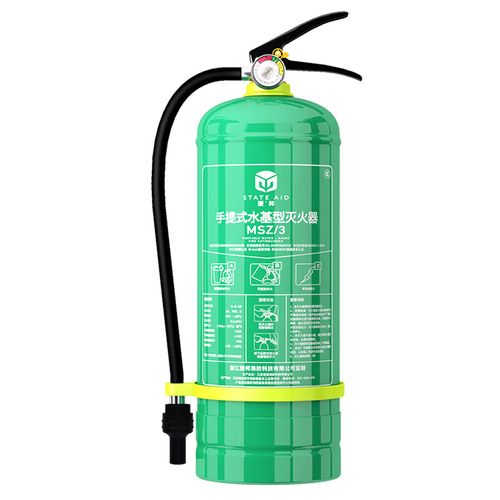 水基灭火器商铺用店用工厂3l水剂小型手提式认证 6l高